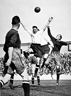 Goal Mouth Gallery: Tottenham Hotspur vs. Bury, White Hart Lane, 1929