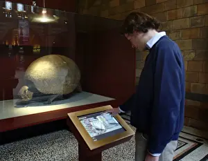 Touch-screen display in the Central Hall