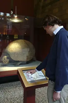 Touch-screen display in the Central Hall