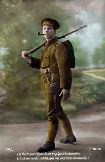 Handsome Prints: A tough French soldier - defying outward appearances!