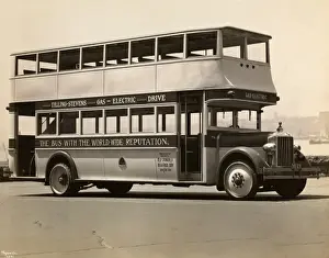 Tour bus, 1920s