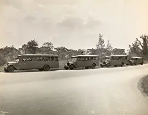 Tour bus, 1920s