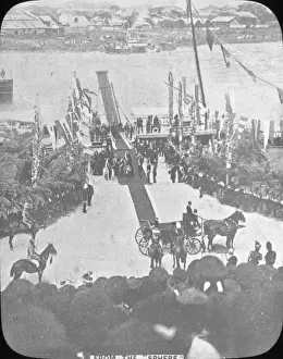 Populous Prints: Tour of the Colonies - Arrival at Brisbane