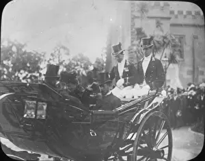 Tour of the Colonies - Laying foundation Stone