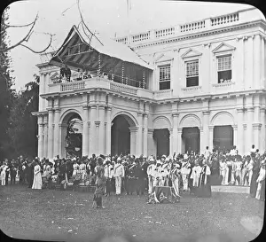 Tour of the Colonies - Presentation of Colours, Ceylon