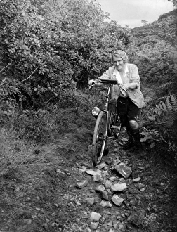 Tour Cyclist on Rocks Tour Cyclist on Rocks