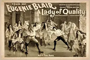 Burnett Prints: Tour of Eugenie Blair, A lady of quality by Francis Hodgson