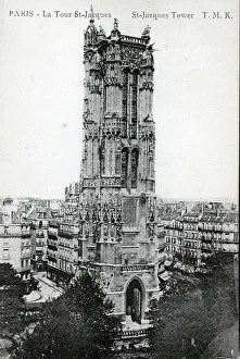 Tour Saint-Jacques (St James's Tower), Paris, France