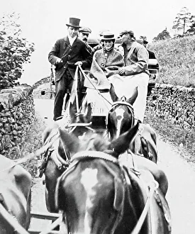 Excursion Prints: Tourist excursion to Kirkstone Pass, Lake District