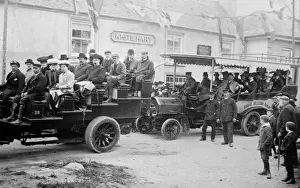 Tourist excursion, White Hart Hotel, Menheniot, Cornwall