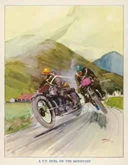 Amid Prints: Tourist Tropy Motorbikes