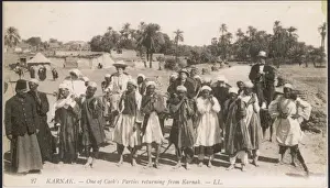 Tourists in Egypt carried