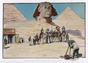 Tourists on Camels