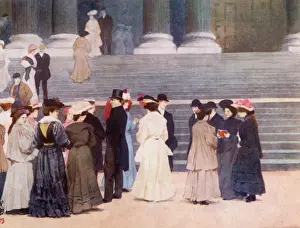 Reason Prints: Tourists at St Paul s