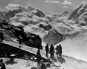 Tourists in Switzerland
