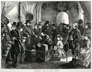 Eager Prints: TOURISTS AT THE TOWER