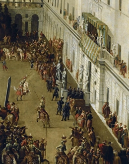 Tournament in Castle Square, celebrated to commemorate