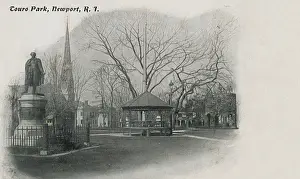 Perry Prints: Touro Park, Newport, Rhode Island, USA