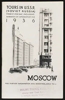 Uss R Prints: Tours in Ussr 1936