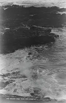 Seascape Prints: Below Towan Head, Newquay