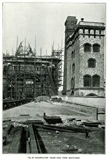 Feat Prints: Tower Bridge, Accumulator House, view from south west