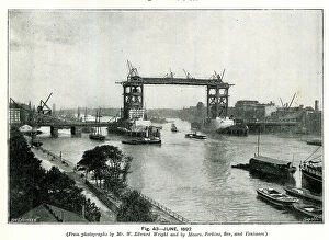 Feat Collection: Tower Bridge under construction, June 1892