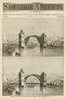1883 Collection: Tower Bridge Design 1883