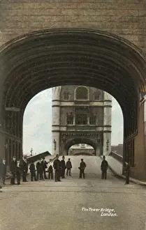Tower Bridge, London - Bridge being raised