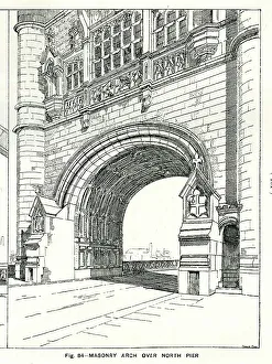 Feat Prints: Tower Bridge, Masonry Arch over North Pier
