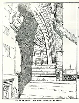 Tower Bridge, Masonry Arch over Northern Abutment