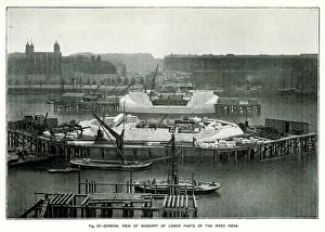Feat Prints: Tower Bridge, masonry of lower parts of river piers