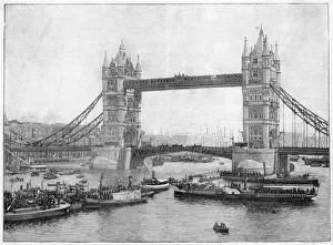 Tower Bridge Opens