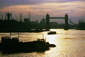 Twilight Prints: Tower Bridge and River Thames, London