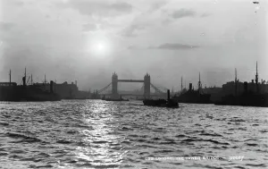Glow Prints: The Tower Bridge at Sunset