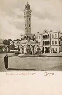 Tower built to commemorate Jubilee of Sultan Abdulhamid II