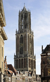 Images Dated 3rd October 2013: Tower of the Cathedral of Saint Martin. 14th century. Utrech
