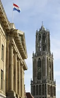 Images Dated 3rd October 2013: Tower of the Cathedral of Saint Martin. 14th century. Utrech