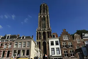 Tower of the Cathedral of Saint Martin. 14th century. Utrech