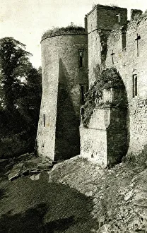 Goodrich Prints: Tower and Garderobes, Goodrich Castle, Herefordshire