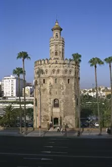 Almohad Gallery: Tower of the Gold. 13th c. SPAIN. ANDALUSIA