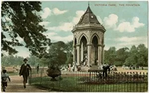 Angela Collection: Tower Hamlets - Victoria Park - The Drinking Fountain
