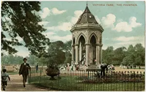 Oct15 Prints: Tower Hamlets - Victoria Park - The Drinking Fountain