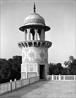 Agra Prints: Tower - India