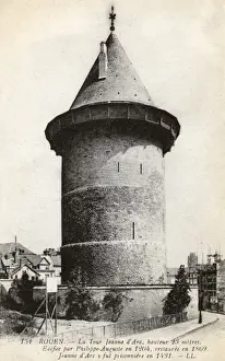 1431 Prints: Tower of Joan of Arc - Rouen, France