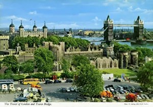 Images Dated 29th May 2019: The Tower of London and London Bridge