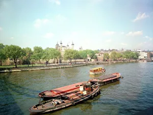 The Tower of London from River Thames, London