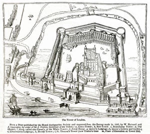 Liberties Gallery: Tower of London and surrounding area 1597
