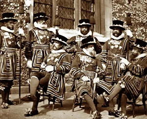 Tower of London Warders, London, Victorian period