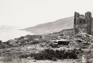 Breakwater Prints: The town aand lake of Tiberias