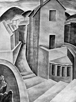 Jessie Prints: Town Artwork